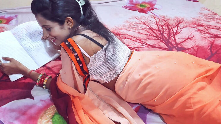 Desi Teacher Seduces Student - Hardcore Anal Sex with Big Tits Indian Aunty (Hindi Audio)