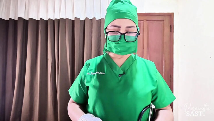 Perverted Doctor Gets Creampie From MILF Patient Dimas in Fake Hospital POV