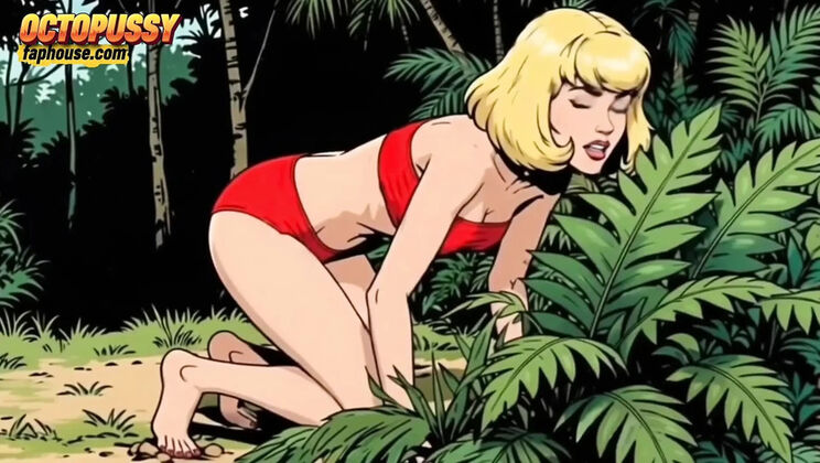 White Wife Nancy Gets Fucked Hard by a Big Black Jungle Cock