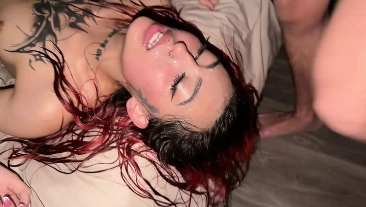 AVIIGAIL's Jacuzzi Party Turns Wild – Four-Way with Three Spanish Cocks