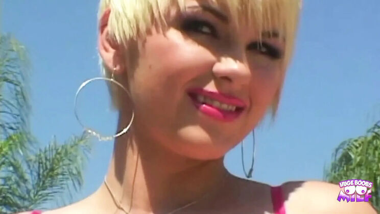 Deep Throat Pro: Big Ass Blonde MILF Takes on a Gang of Horny Studs
