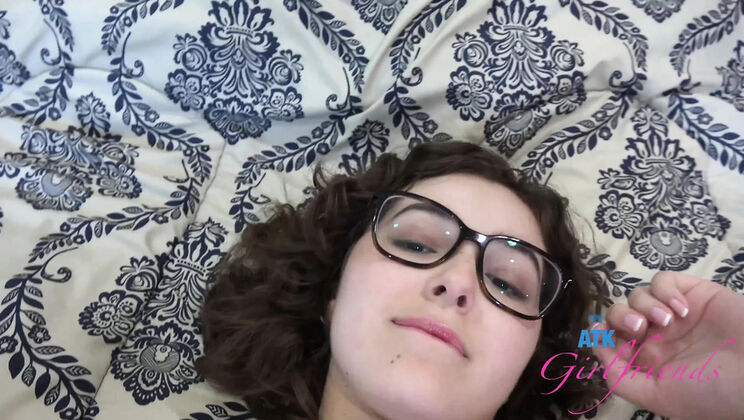 Leana Lovings Virtual Date with a Twist - POV Blowjob and Creampie