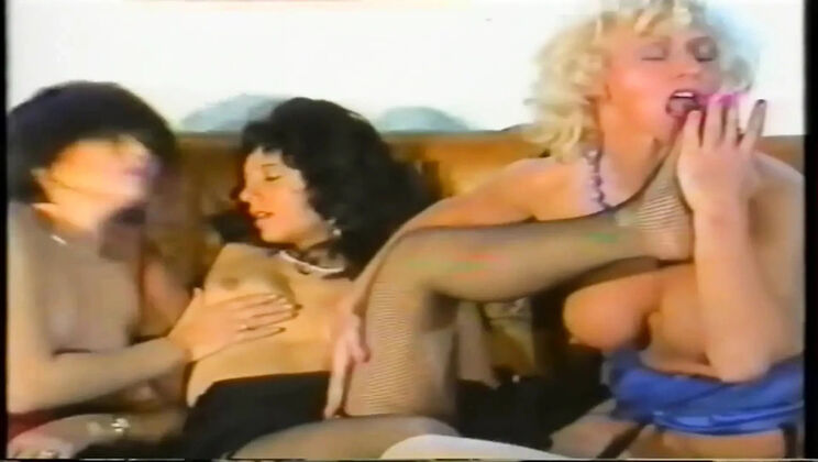 European Vintage Stars in a Classic Anal Orgy