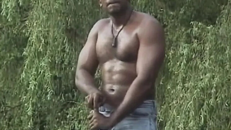 Blonde MILF Seduces a Black Man Before Sucking His Huge BBC