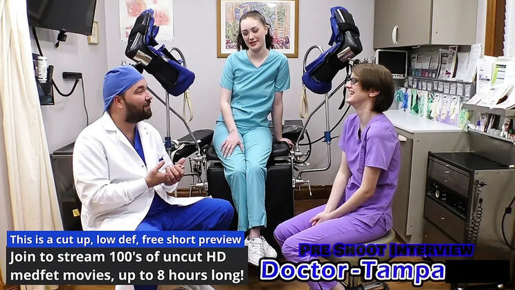 Luci Starr First Gyno Exam – Teen Gyno Medical Clinic Role Play