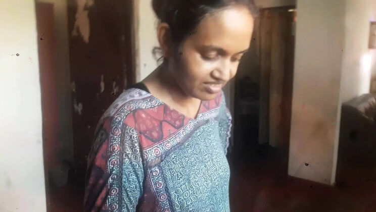 Fucking Hot Indian Housemaid Tina Baby While She Is Cooking in Kitchen