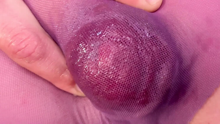 Close Up Anal and Prolapse in Nylon Panties with MILF Putarankahotmilf
