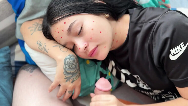 Stepsister Sick, I Fuck Her Hard – Anal, Facial, Cum in Mouth
