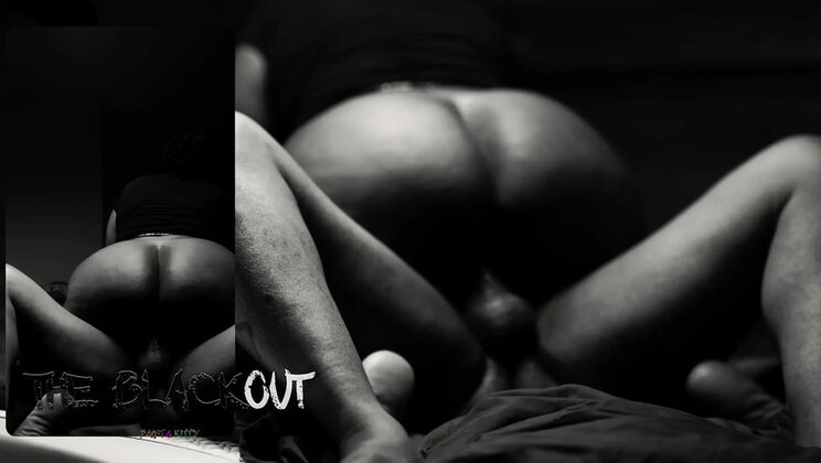 The Blackout Episode 1: KittyLove Big Ass Blowjob and Rough Doggy Style