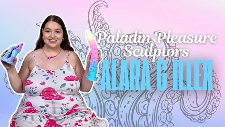 Sydney Screams Tests Paladin Pleasure Sculptors Alara & Illex Sex Toys