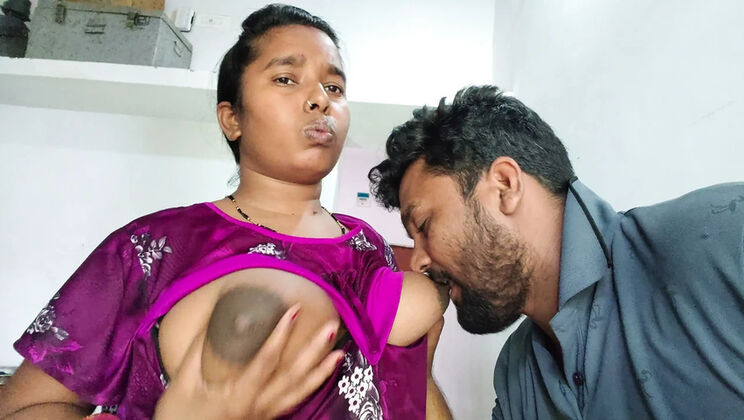 Indian Bhabhi Big Boobs Sucking First Time Hindi Video
