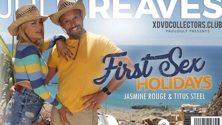 Jasmine Rouge First Sex Holiday with Big Tits and Rough Hardcore
