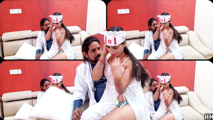 Indian Desi Doctor Nurse Hardcore Sex Fucking Video
