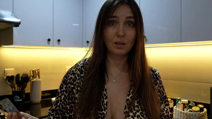 Stepmom Calms His Nerves with Blowjob and Doggy Style