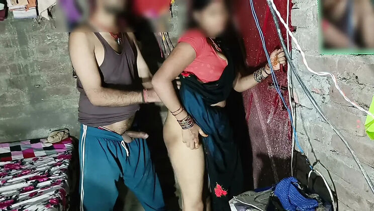 Secret Sex in Broad Daylight: Bhabhi and Devar Hardcore Fucking with Big Nipples and Rough Anal